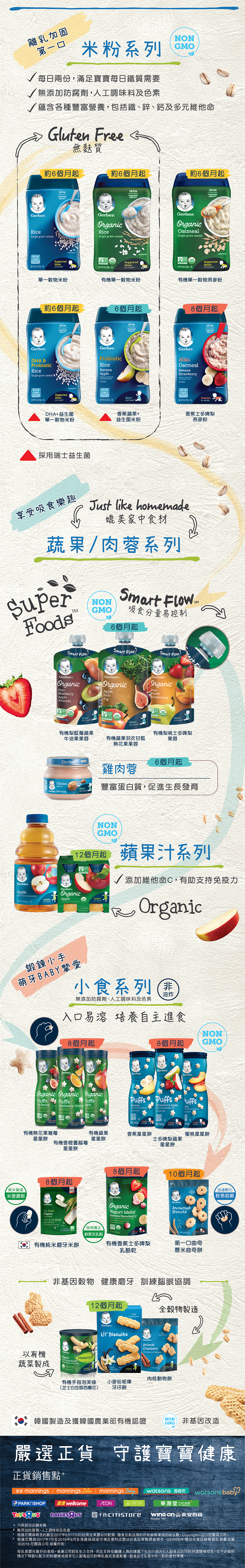 GERBER® Infant and Baby Food